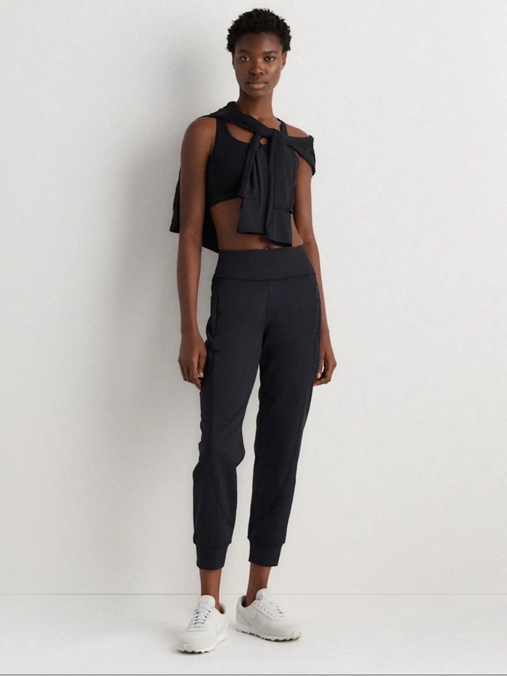 Quince Whistler Mid-rise Thermal Joggers NWOT